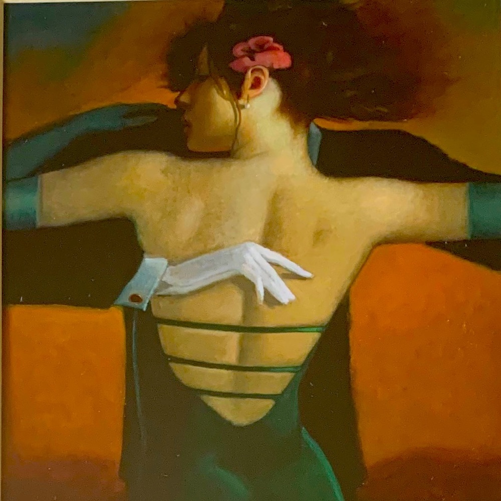 Touch of Ivory by Bill Brauer Framed Art Print